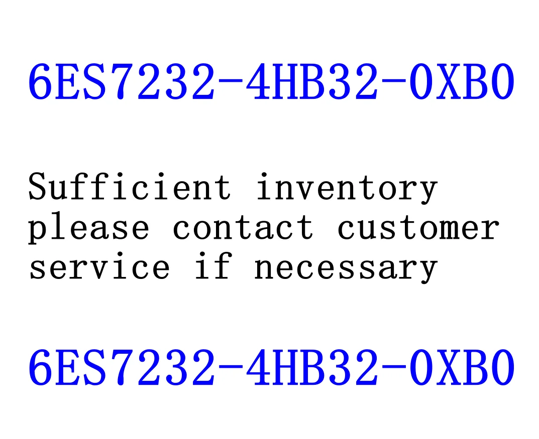 6ES7232-4HB32-0XB0 6ES7 232-4HB32-0XB0 NEW S7-1200 Analog Output