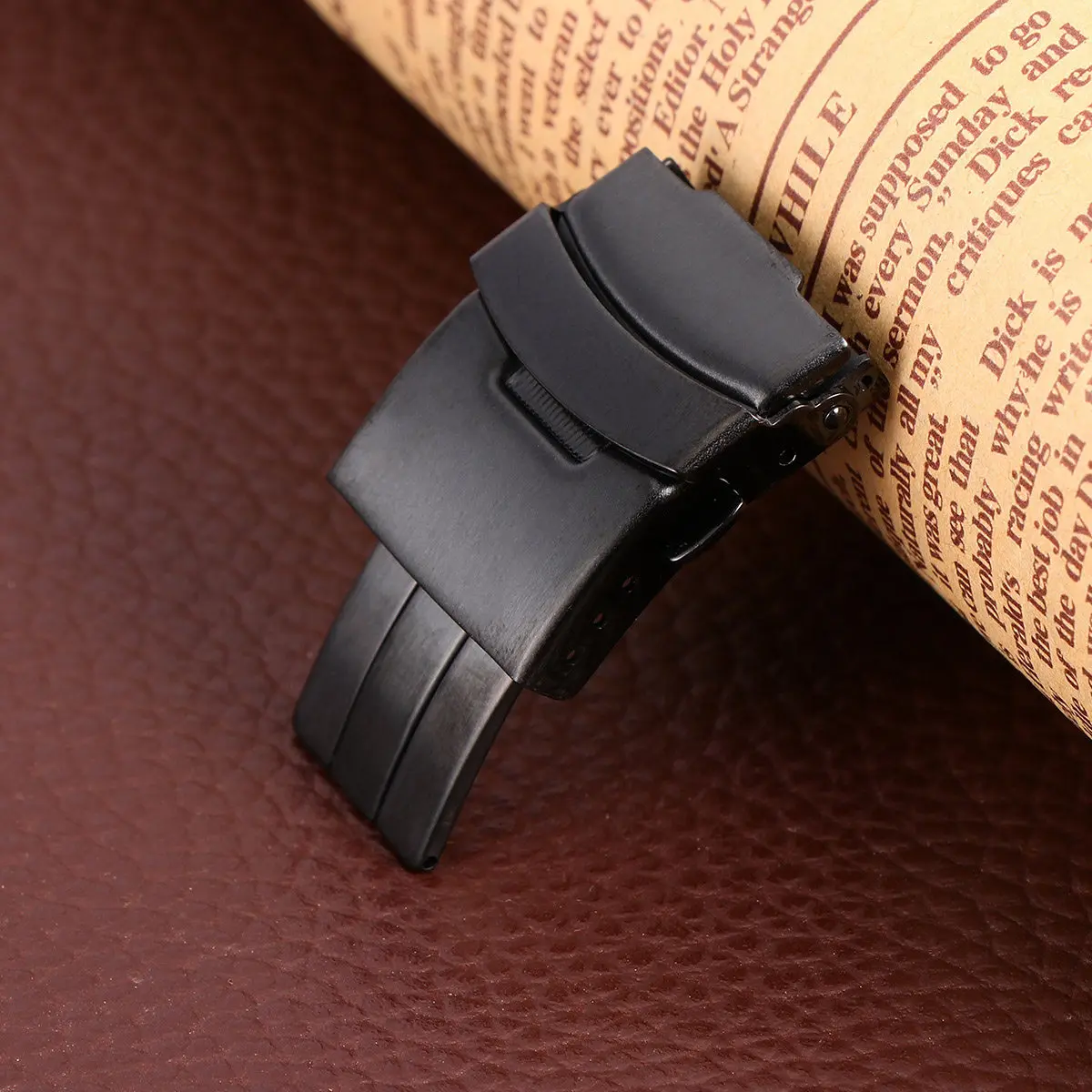 

1 шт., 22 мм, застежка для ремешка часов из нержавеющей стали, прочный соединитель для ремешка, роскошная застежка для замены ремешка часов, серебристый цвет