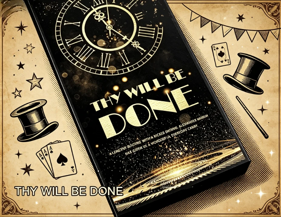 Thy Will Be Done Alexander Marsh Mind Reading Magic Trick Mentalism Close Up Magic Gimmick Prop Professional Magician