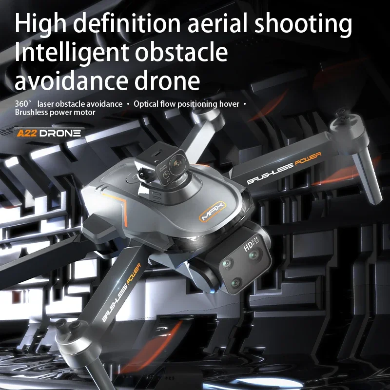 Xiaomi Mijia A22 RC Drone 8K Профессиональная антенна с двойной камерой 360° °   Квадрокоптер RC Предотвращение препятствий Оптический поток Антенна 4K Дрон