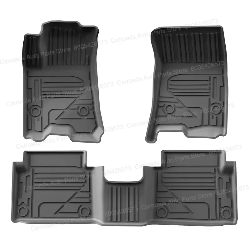 (LHD)Durable TPE Car Mats for 2023-2026 Chevy Colorado & GMC Canyon - Waterproof Wear-Resistant Odorless Left-Hand Drive (LHD)
