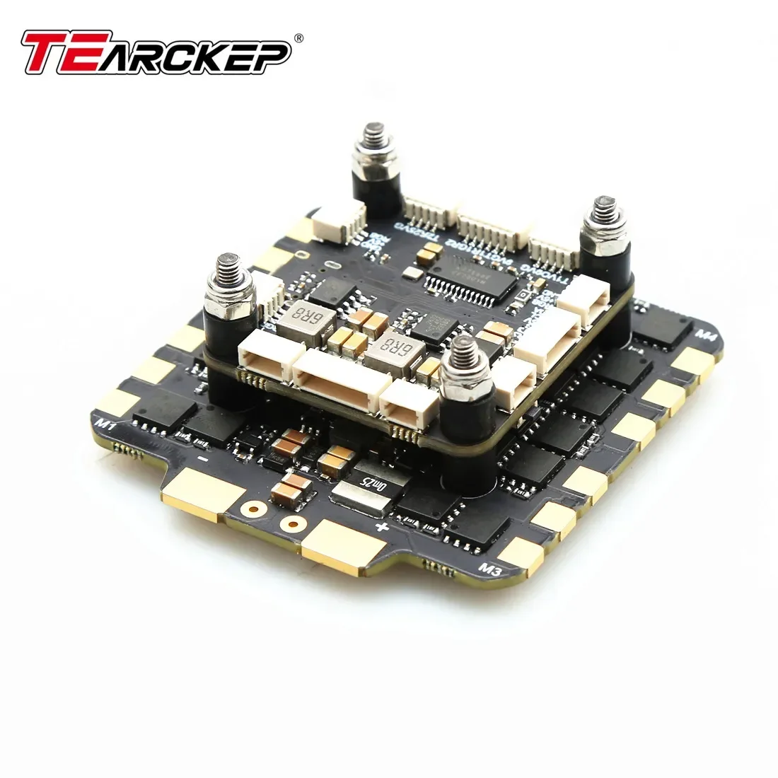 TEARCKEP F722 100A Stack F722 X8 F7 Flight Controller 3-8S dengan 100A 4in1 BLS ESC untuk Drone Balap FPV Freestyle RC 13/15 inci