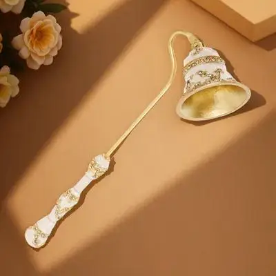 طفاية اللهب الممتازة من سبائك الزنك مع مقبض ممتد للشموع المعطرة، فكرة هدية للاستخدام المنزلي