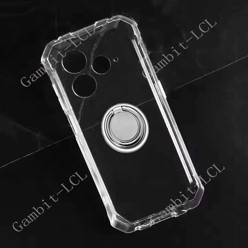 Para Blackview Oscal Marine 2 2025 OscalMarine2 Marine2 soporte de anillo trasero funda de teléfono Smartphone TPU cubierta suave