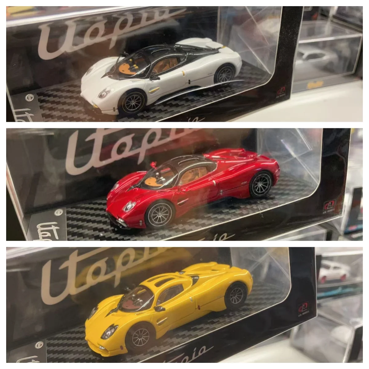 

LCD 1/64 Utopia Racing Sports Model Diecast Metal Car