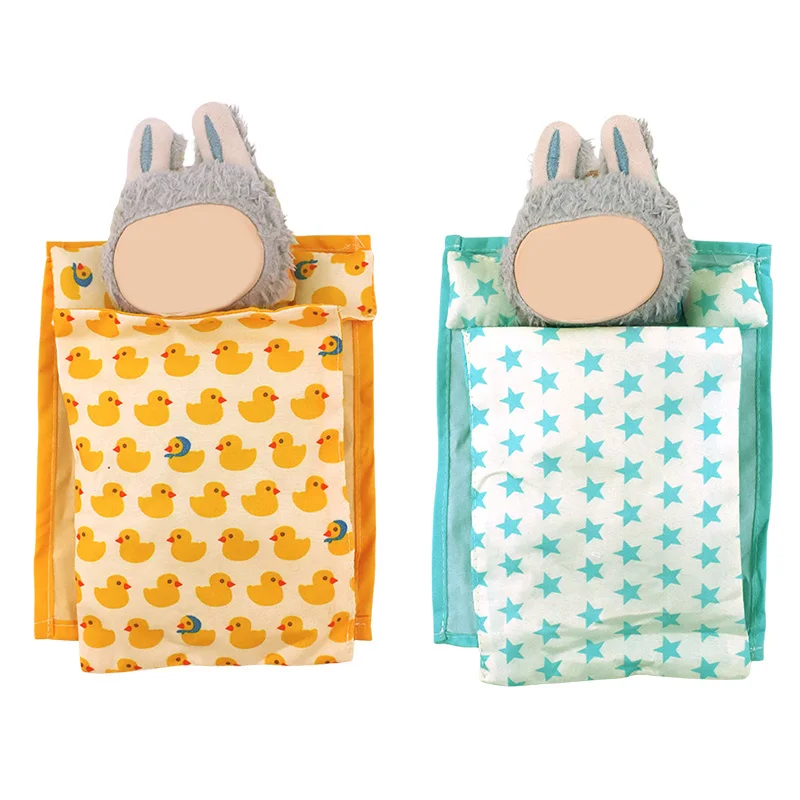 Geeignet für 15–17 cm große Puppen, Weihnachtskleidung, Schlafsäcke, niedliche Weihnachts-Overalls, Umhänge, Sets, Weihnachtsgeschenke, für Labubu