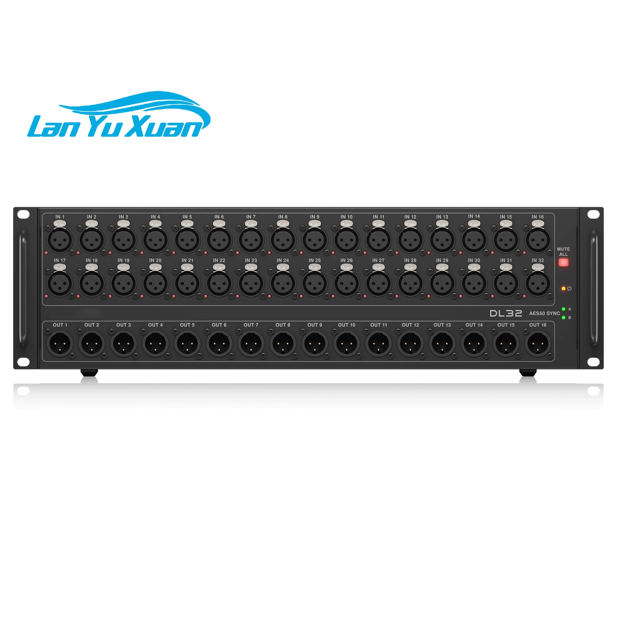 

DL32 Series 32-Channel Digital DJ Audio Mixer for Studio and PA Systems Stage Performance Equipment