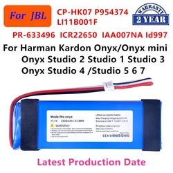 Brand New Battery IAA007NA ICR22650 For Harman Kardon Onyx Studio1 2 3 /Onyx mini /Studio 5 /Studio 4 Speaker Replacement