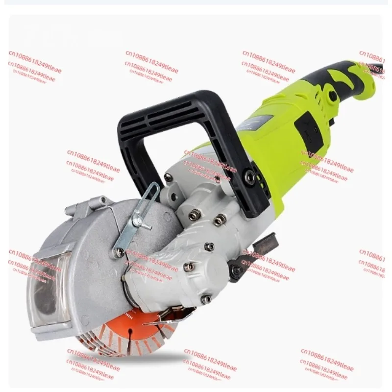 

220V Electric Wall Chaser Groove Cut Machine 0-40mm Wall Slotting Machine Steel Concrete Cut Ground Dark Line Slotter Machine