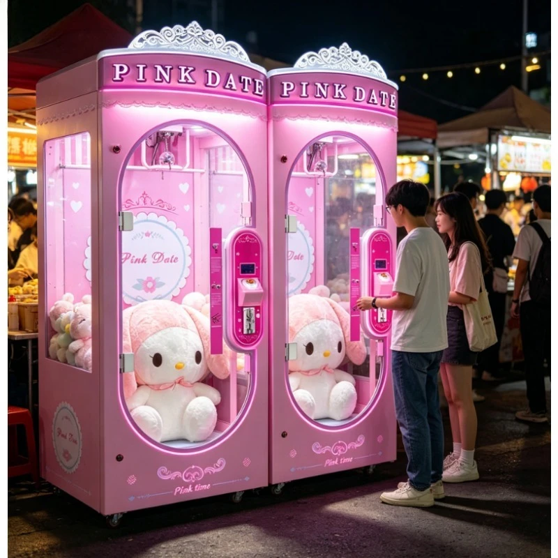 Custom Luxury Scissors Cutting Machine, Coin Operated Arcade Cut Prize Gift Vending Game Machine for Amusement Center Mall