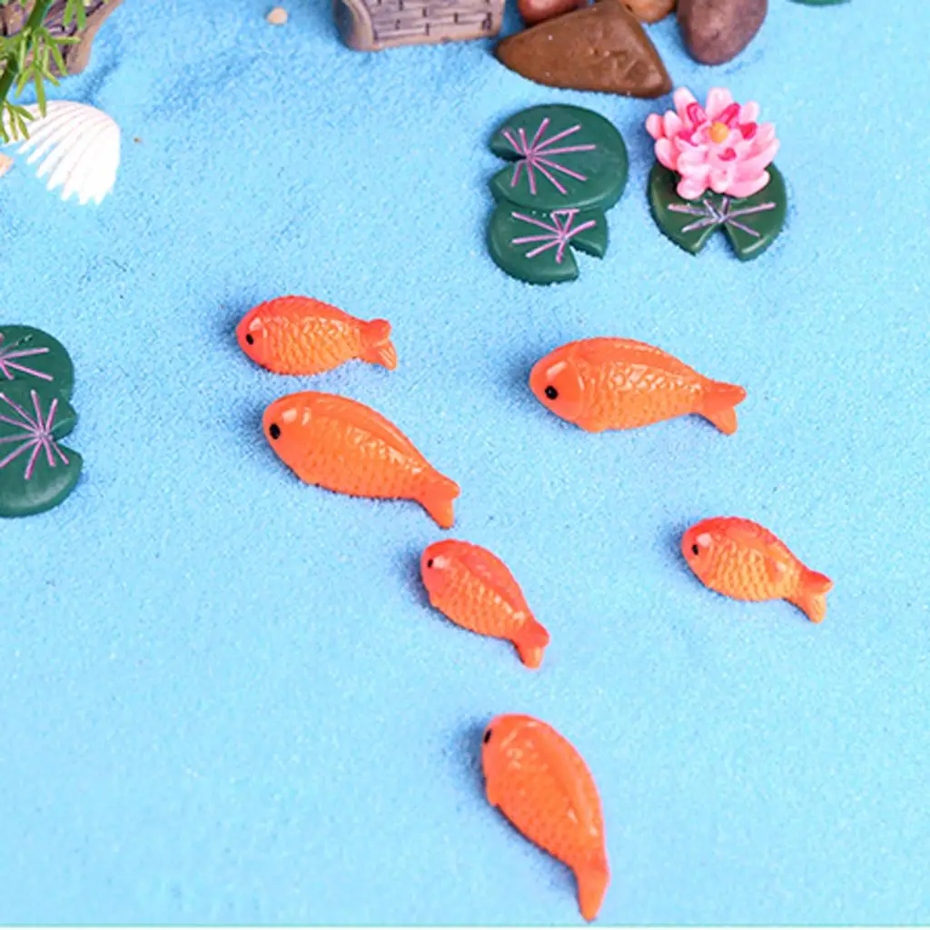 Miniature Fairy Garden Ornaments Resin Micro Landscape Decoration Animal Figure for Backyard Decoration and Home Garden