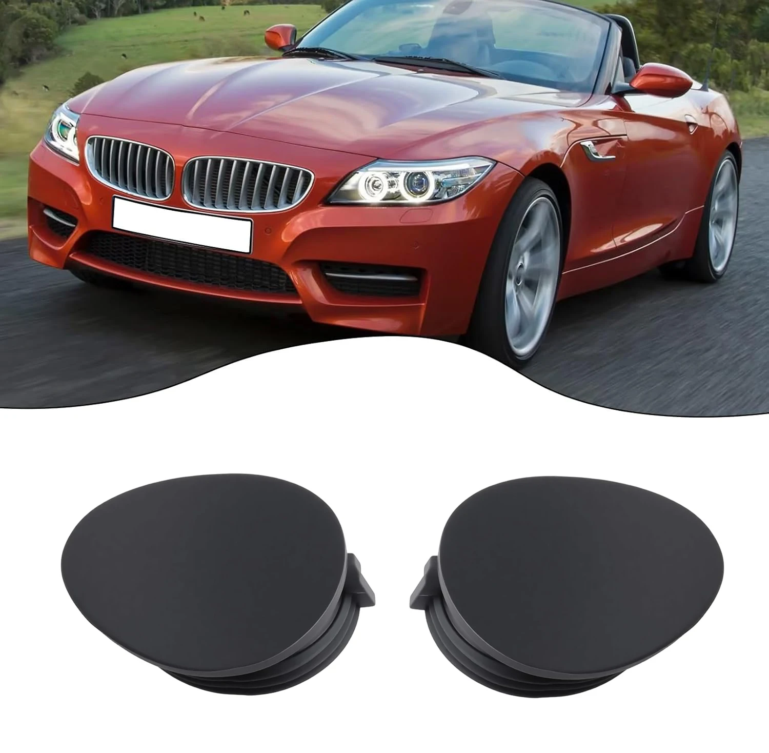 

2pcs For BMW Z4 E89 2009-2016 51419167013 51419167014 Car Interior Accessories Door Handle Plug Small Cover Screw Cap Trim