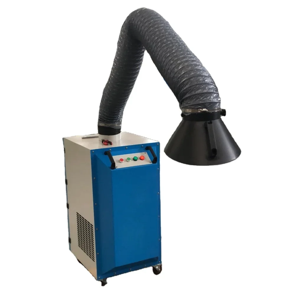 Custom mobile smoke exhaust device exhaust fume extractor welding fume extractor