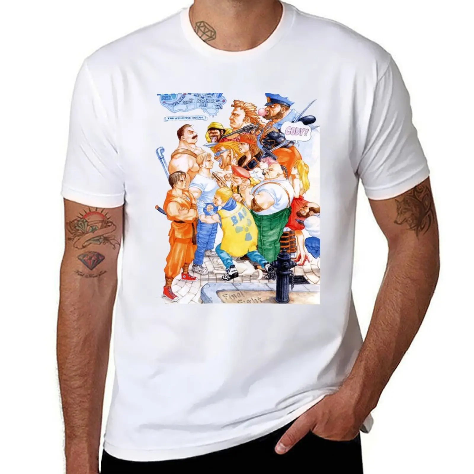 

Final Fight - West Side T-Shirt t shirt man cotton man t shirt luxury T-Shirt