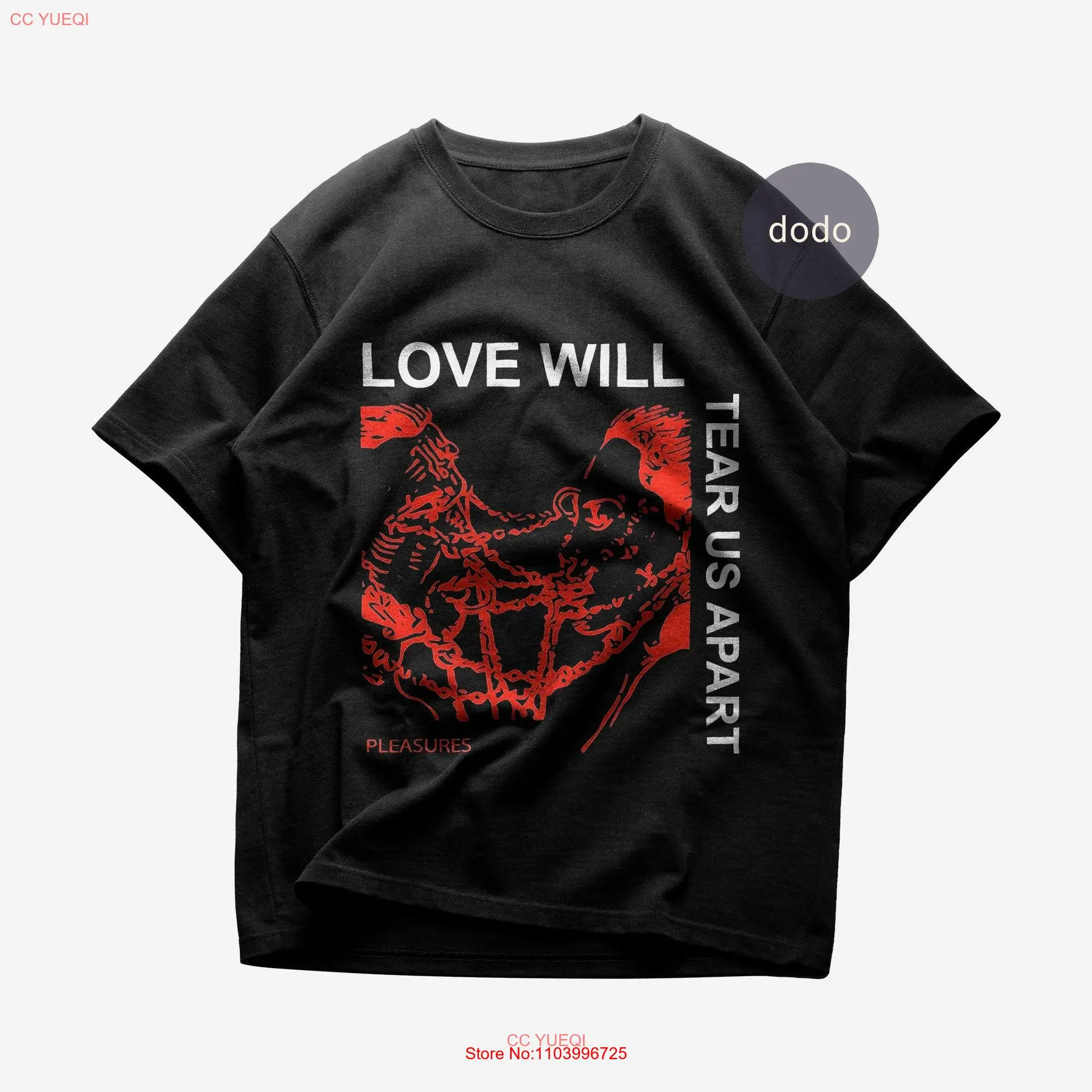 Premium Lil Peep T Shirt Love Will Tear Us Apart New Album crybaby Heavy Cotton long or short sleeves