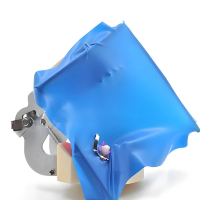 الأوتوكلاف الأسنان المطاط السد الإطار حامل الفولاذ المقاوم للصدأ حاجز الفم ورقة قوس الوجه القوس أدوات طب الأسنان أداة #2