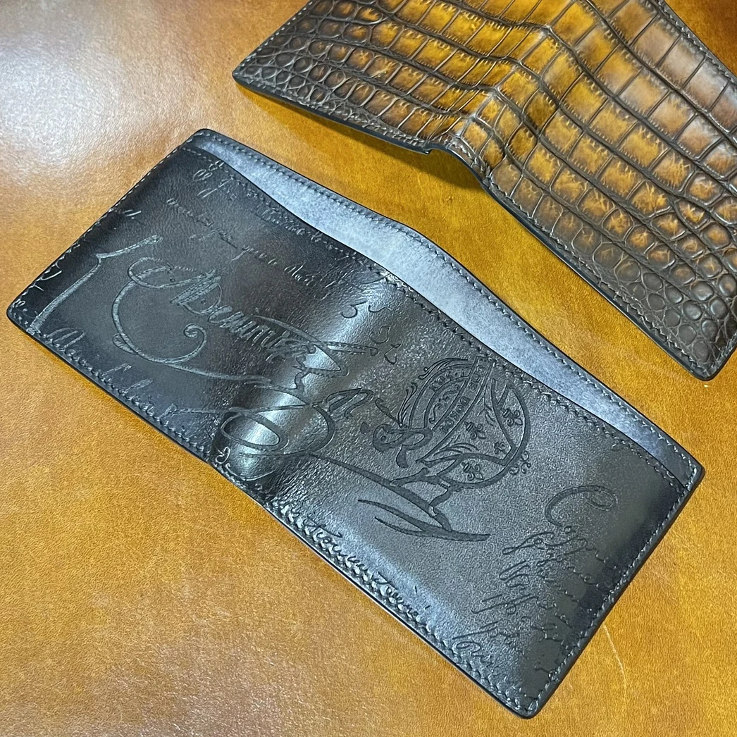 DIMY 2025 men's short wallet made of genuine leather business minimalist wallet casual wallet