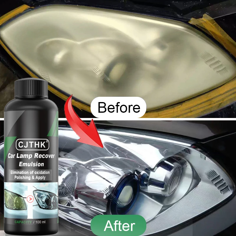 Car Headlight Restoration Polishing Kits Headlamp Repair Kits Car Light Polisher Cleaning Paste Cars Paint Refurbish Agent