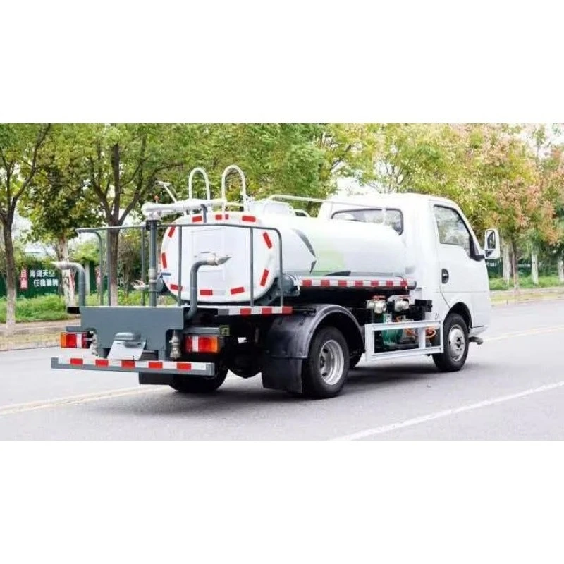 4.5 Ton Pure Electric Water Sprinkler Truck | Compact EV Municipal Road Dust Suppression Sprayer Tanker Vehicle