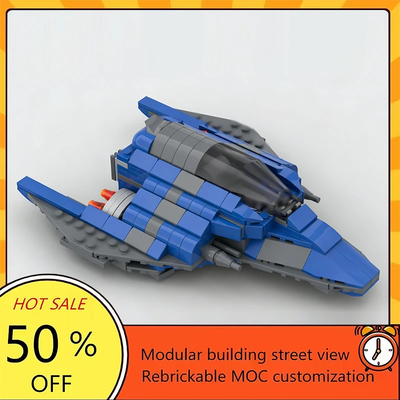 

Набор из 284 деталей: Популярная модель космического корабля из фильма «Звездные войны», конструктор MOC, модульные технологичные блоки, подарок на праздник, игрушка для сборки, детский набор