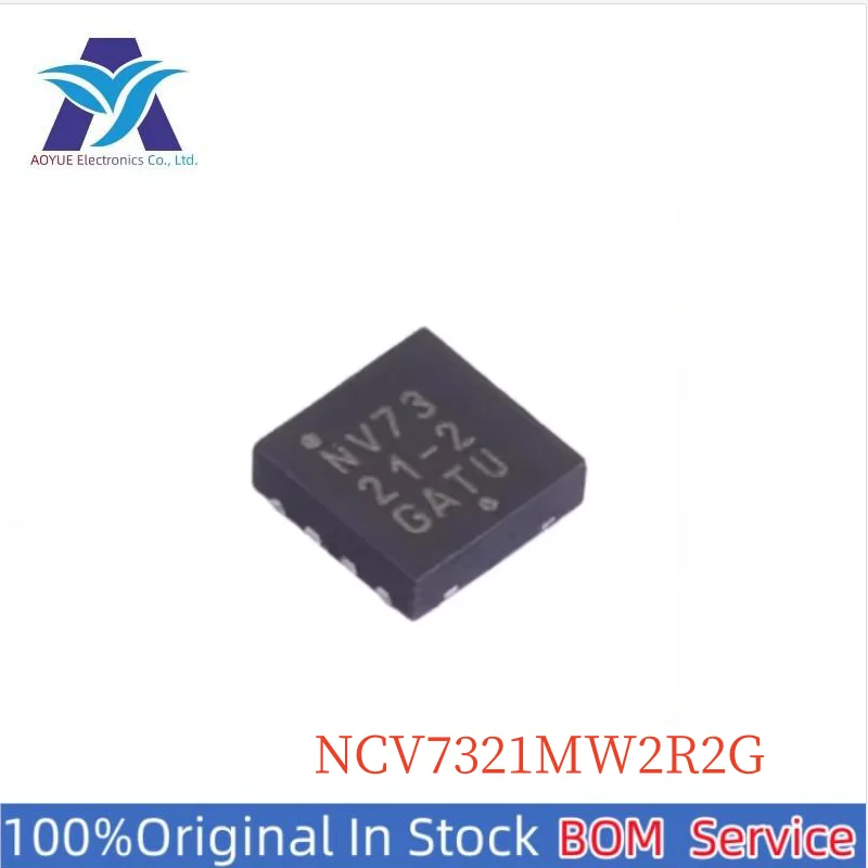 10pcs/lot New Original IN STOCK NCV7321D12R2G NV7321-2 SOIC-8 SNCV7321MW2R2G DFN-8 tand-alone LIN Transceiver