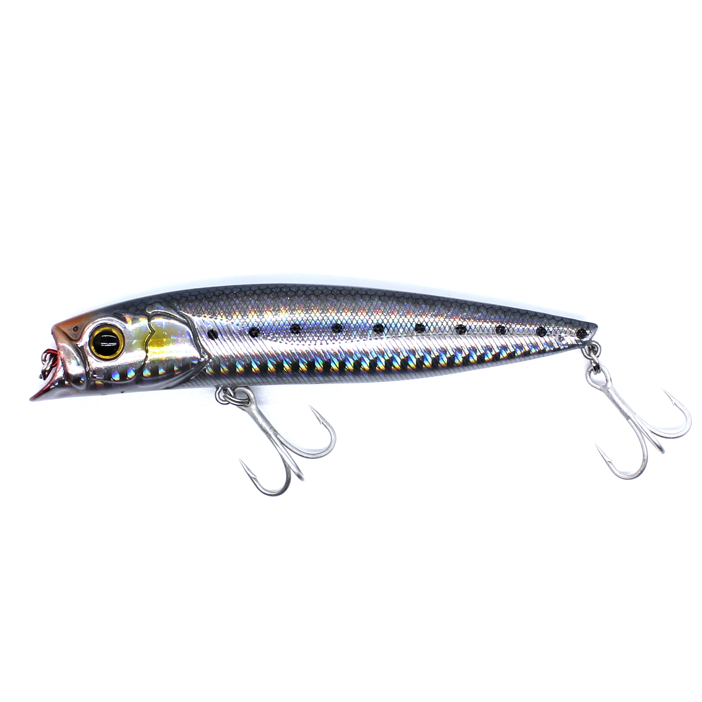 AOCLU Schwimmdock Jerkbait Wobbler 115mm 14g Topwater Popper Harte Köder Minnow Angeln Locken Flach Taucher Schwimmer Für Meer bass – Detail 14