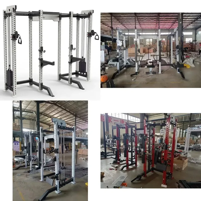 Multifunctional Home Gym Cable Crossover Rack with Machine