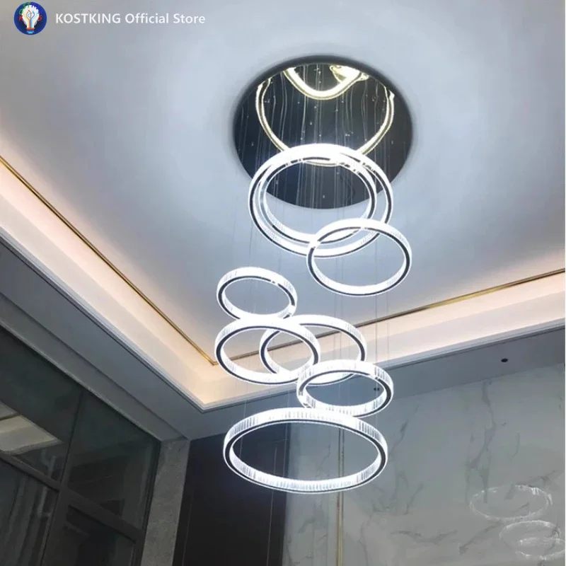 Nordic Hot Selling Luxury Hanging Light Crystal Indoor Lighting Ceiling Lamp Chandelier Living Room Bedroom Restaurant Fixture