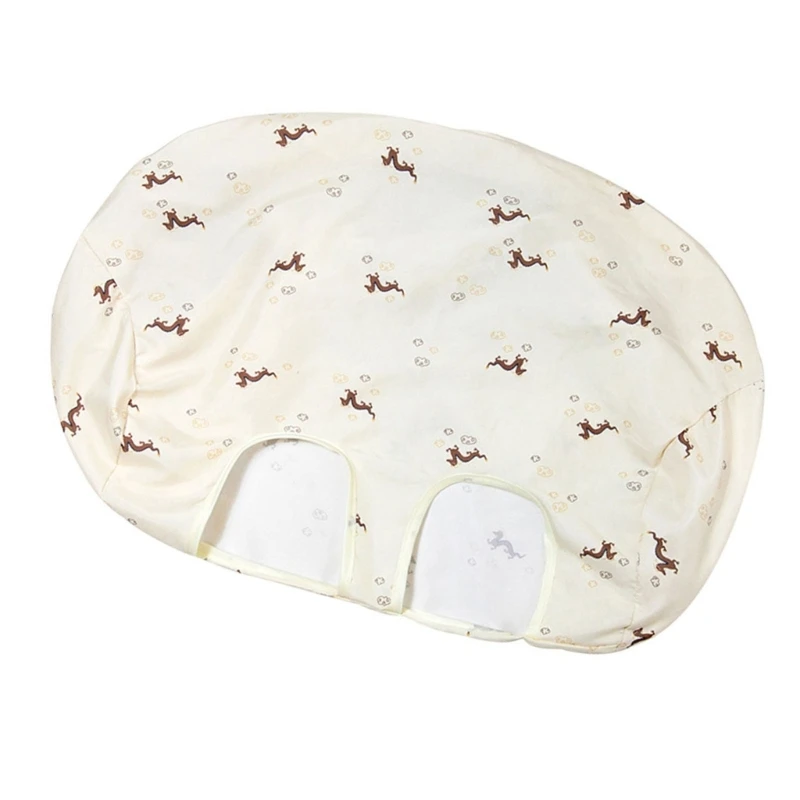 Couverture panier supermarché pour bébé, étui protection imprimé pour chaise salle à manger pour bébé