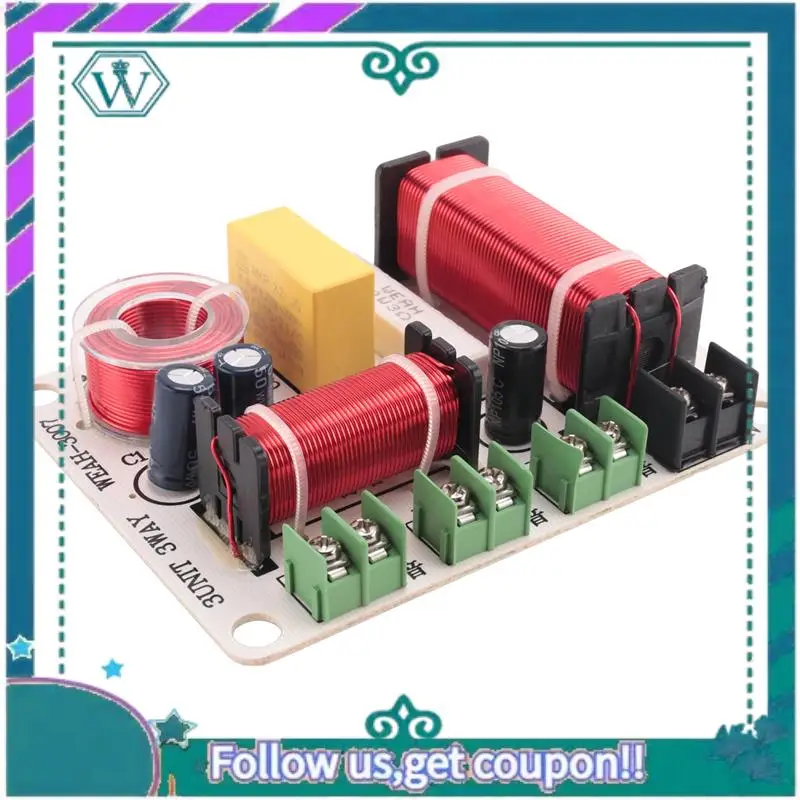 A75Q-Car موزع تردد مرشح كروس الصوت لتعديل مكبر الصوت المنزلي DIY #5