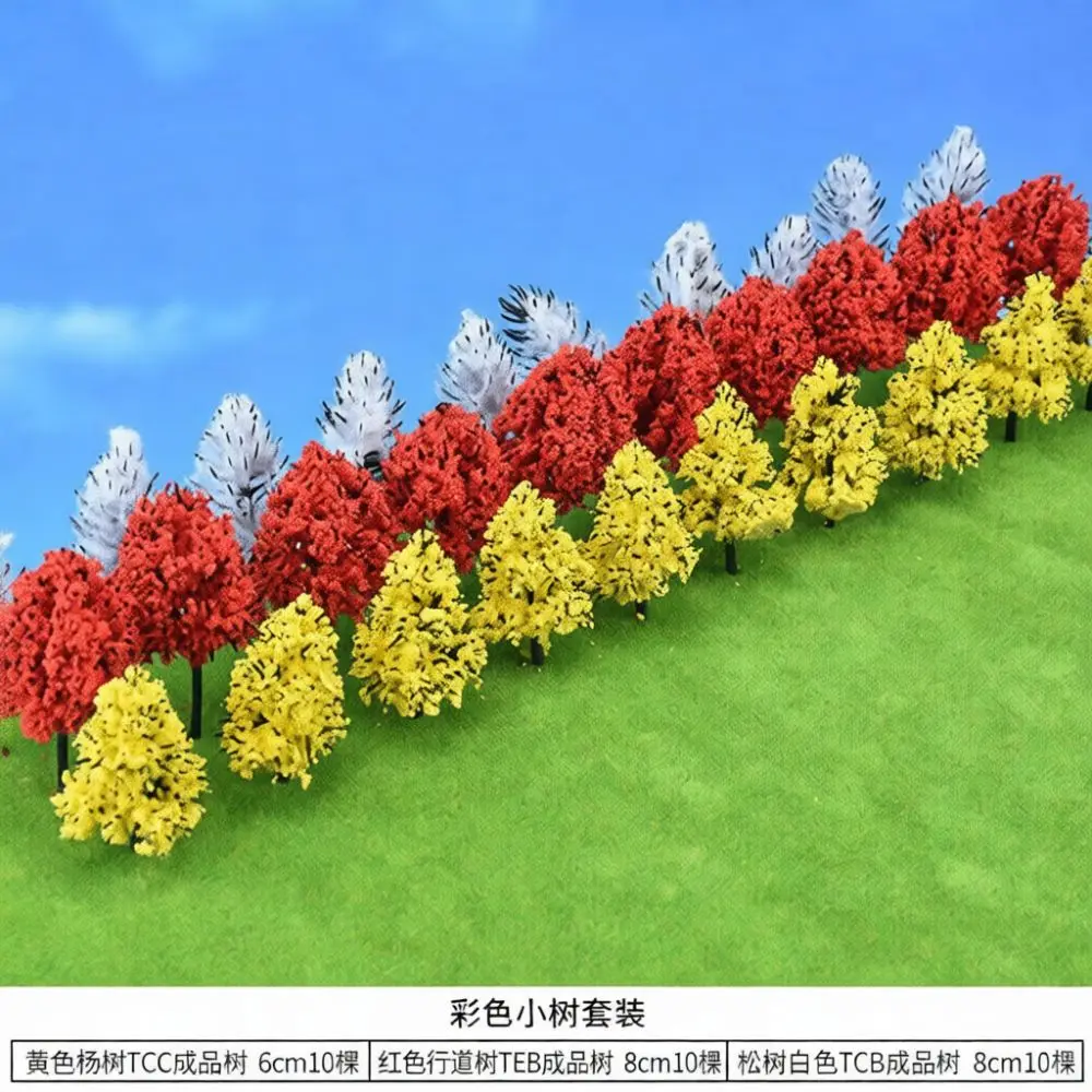 Artificial Plastic Model Trees For For Crab Kingdom Diorama Scenery Architecture Railway Track Miniature Landscape Plant