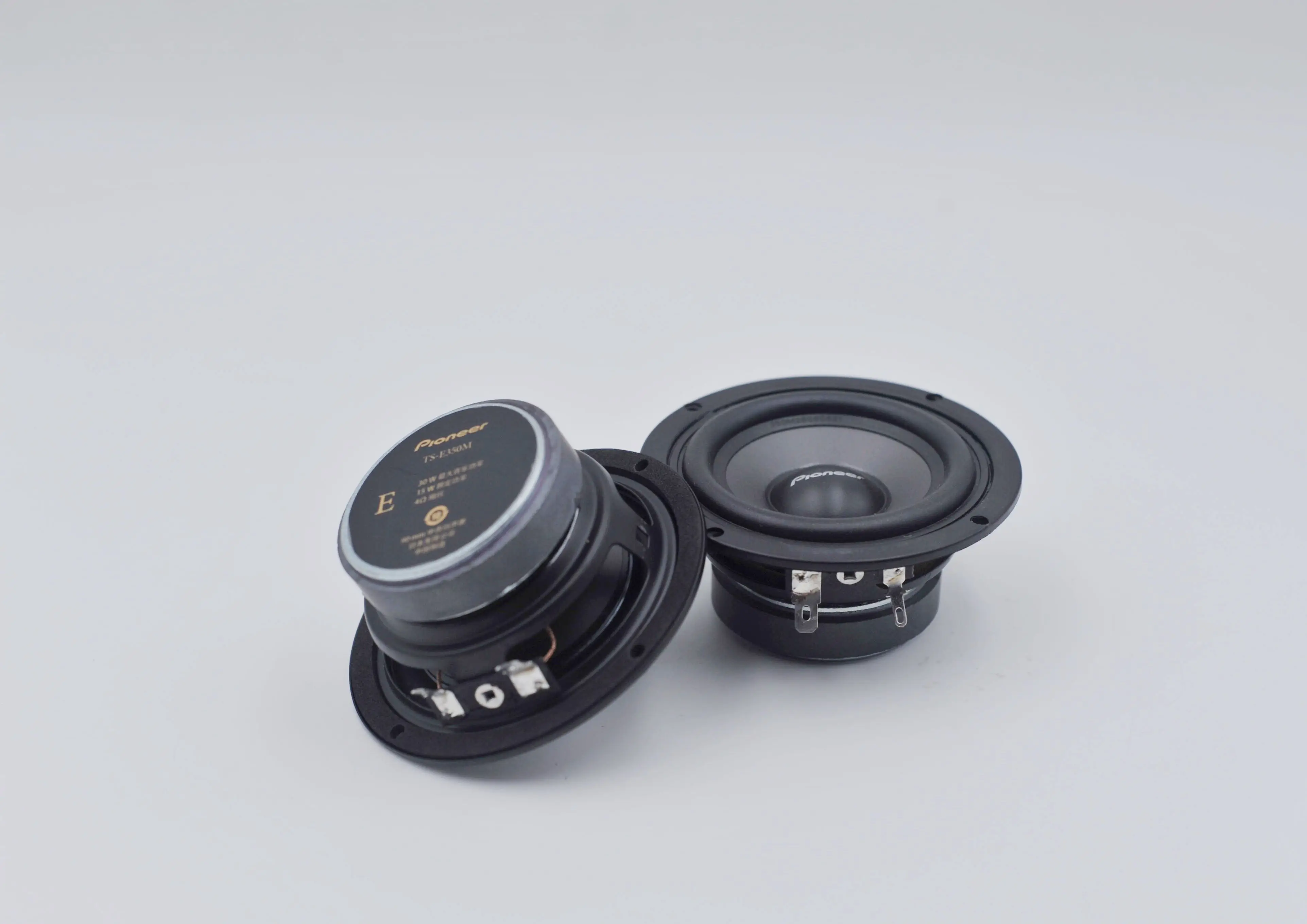 pioneer car audio 2pcs 3.5-inch mezzo speaker 75W original car main engine directly push hi-fi audio dashboard base