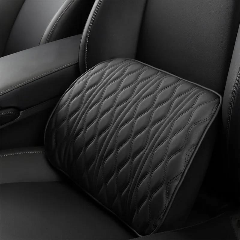 Car Headrest Car Neck Pillow Backrest Memory Cotton Pillow Car Seat General Goods Waist Set