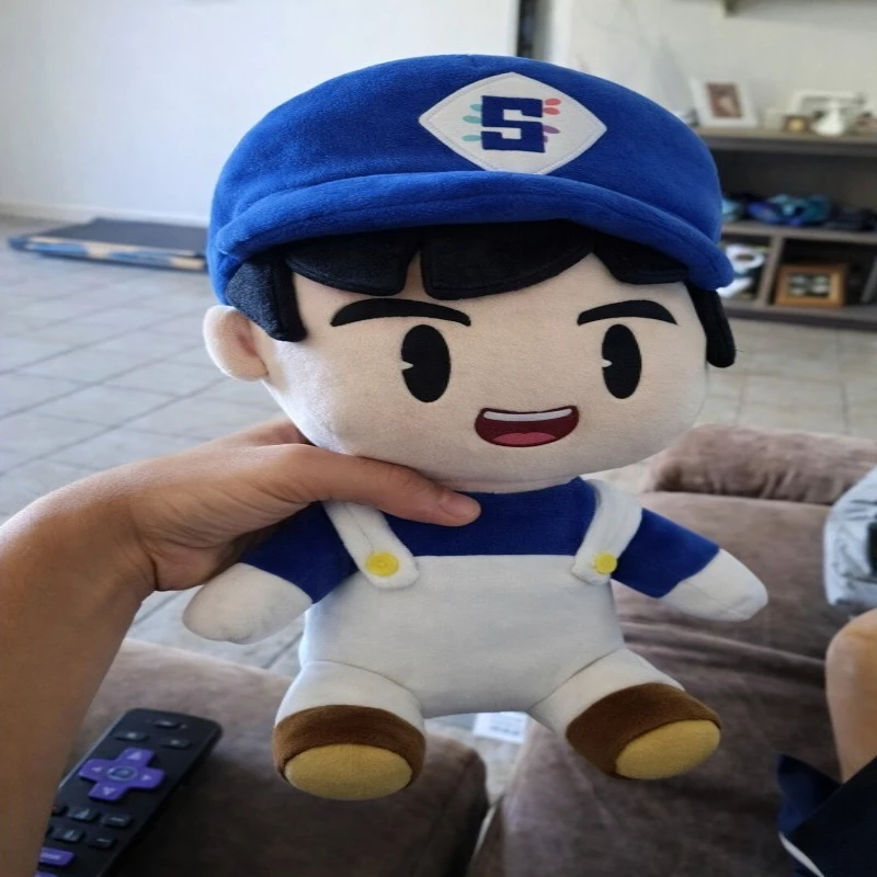

Mr. Puzzles Plush Toy 2026 New Soft Stuffed Anime Plush Doll Cute Kawaii Plushie Kids Christmas Birthday Gift Home Room Decor
