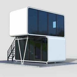 Tiny house on wheels trailer prefab modular homes prefabricated trailers for tiny House alarm kit