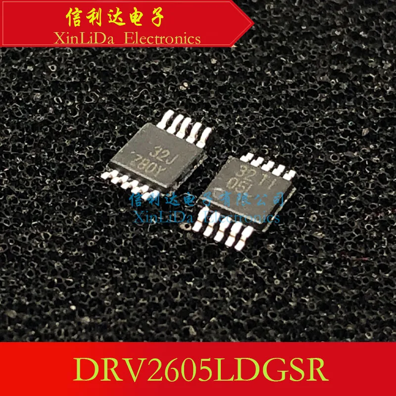 DRV2605LDGSR DRV2605 The marking code 05L VSSOP10 Motor drive chip New and original