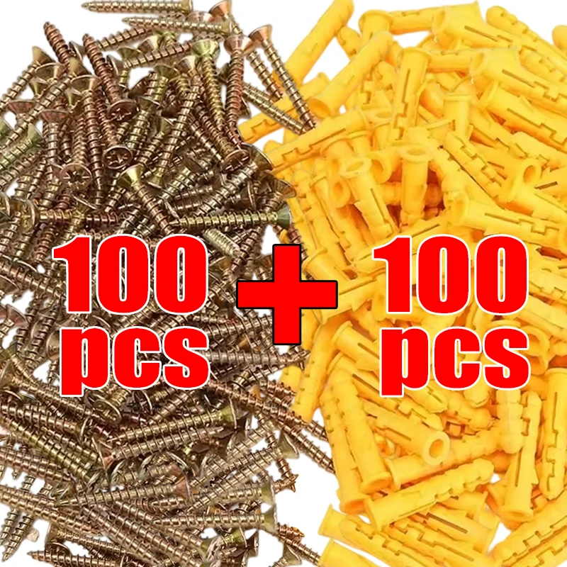 الذاتي التنصت المسمار المراسي مجموعة أنابيب توسيع الحوائط الجافة تركيبات الجدار الخرساني مرساة السحابات M6 مسامير البراغي مجموعة متنوعة