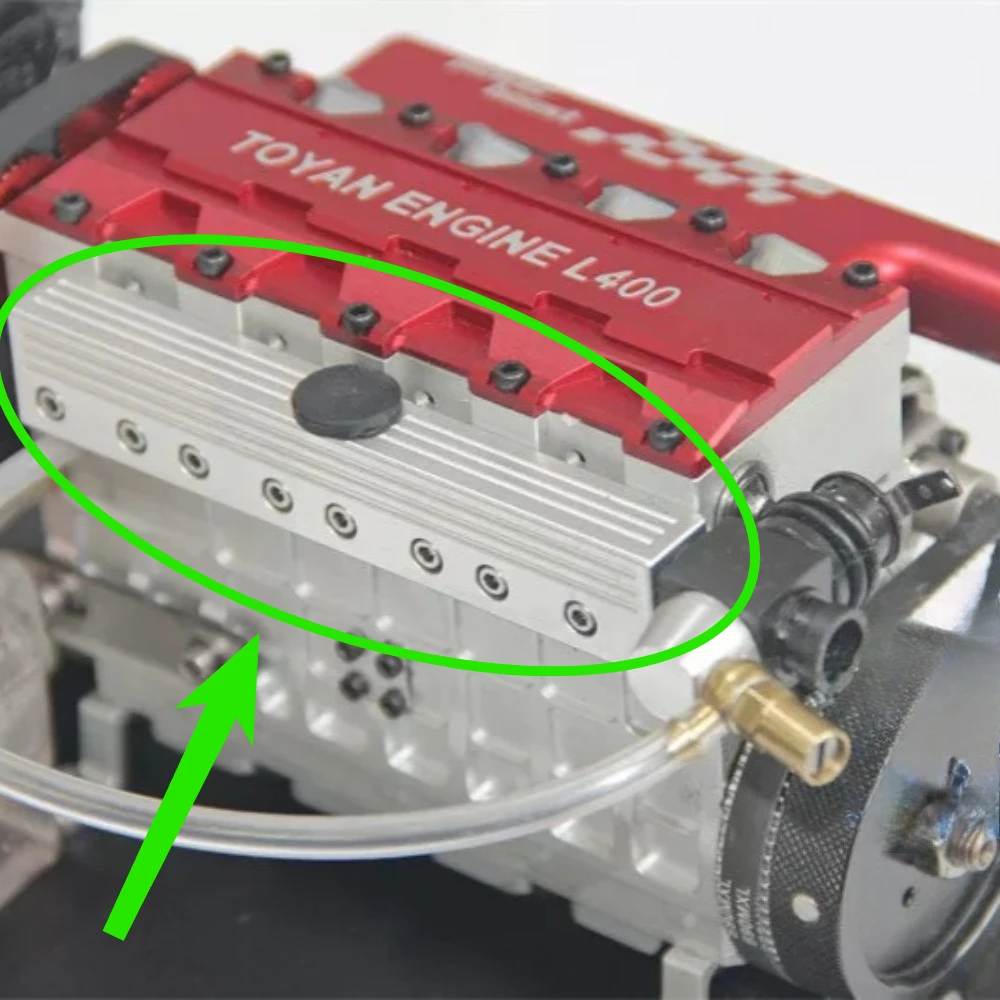 

TOYAN Methanol Engine Carburetor Adapter Seat 10mm Hole 4 Cylinder Engine Special Carburetor Gasket Accessories Adapter Seat