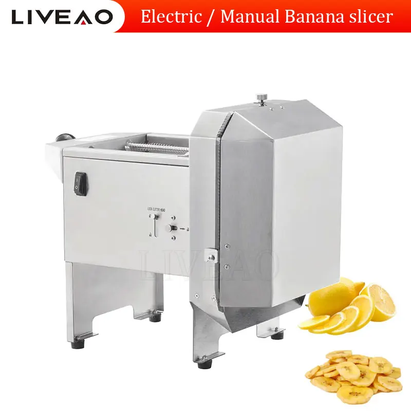 

Automatic Multifunctional Fruit Slicer Banana Plantain Chips Slicer Plantain Banana Cutting Machine For Sale