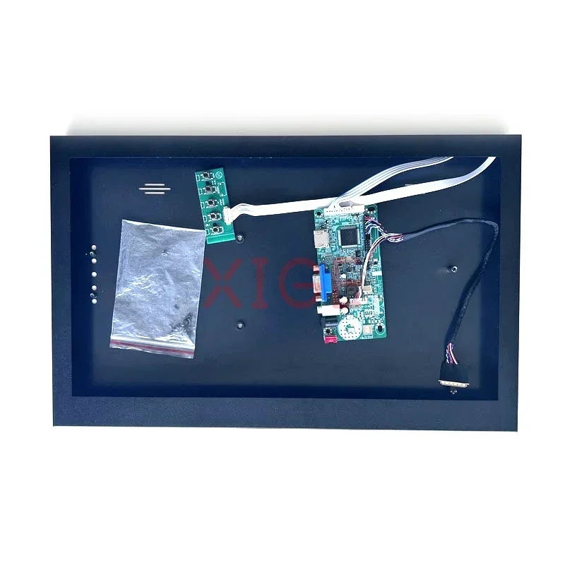 

For CLAA156WA11A/CLAA156WA15A Driver Board+Metal Case LVDS 40 Pin Portable Modify Kit 15.6" Display HDMI-Compatible VGA 1366*768