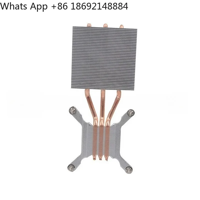 Computer all-in-one male model three copper tube radiator with dustproof and silent 8017 7015 fan