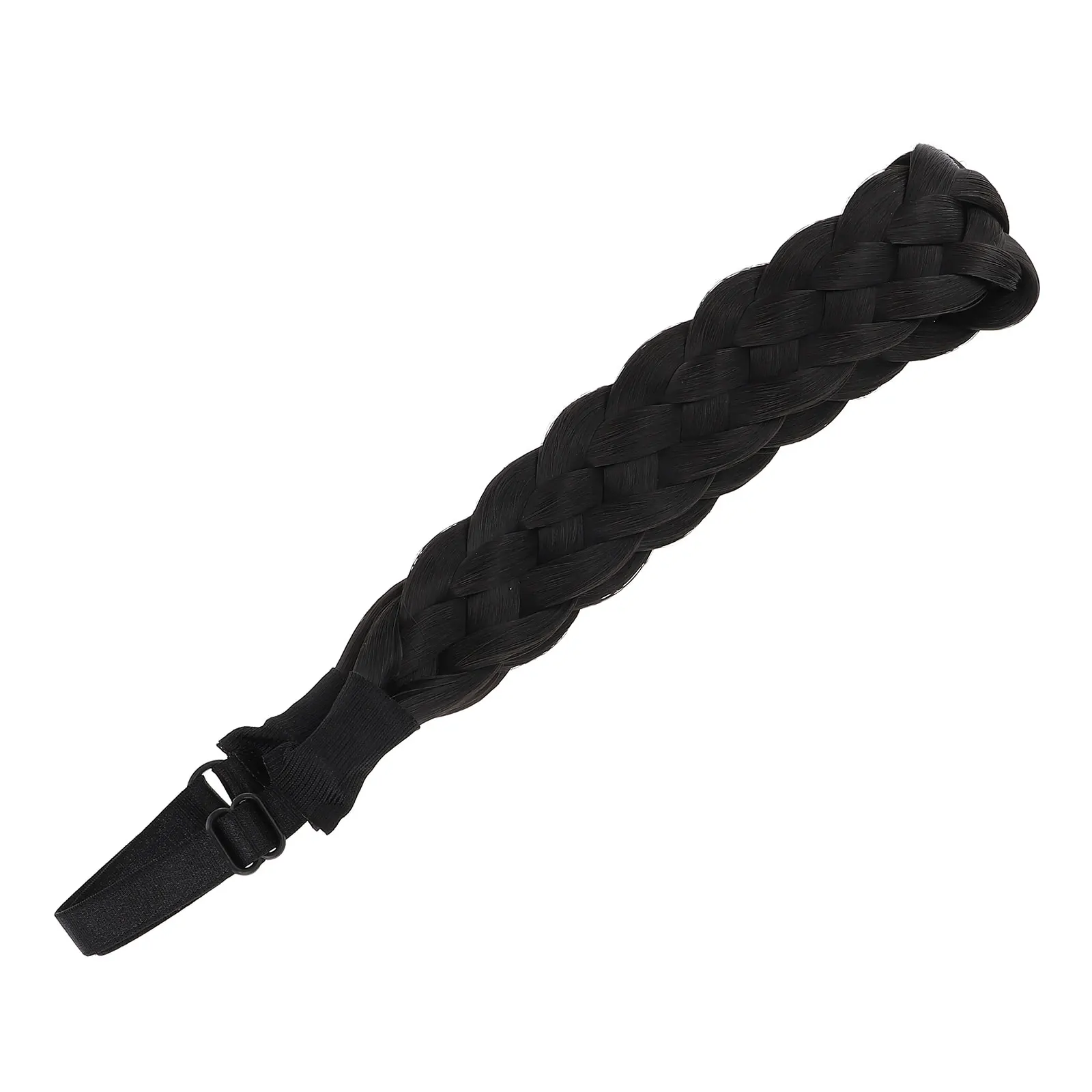 

Elastic Braid Colored Long Hair Hoops Headband Women Adjustable Comfortable Prom Wedding Party Dance Hair