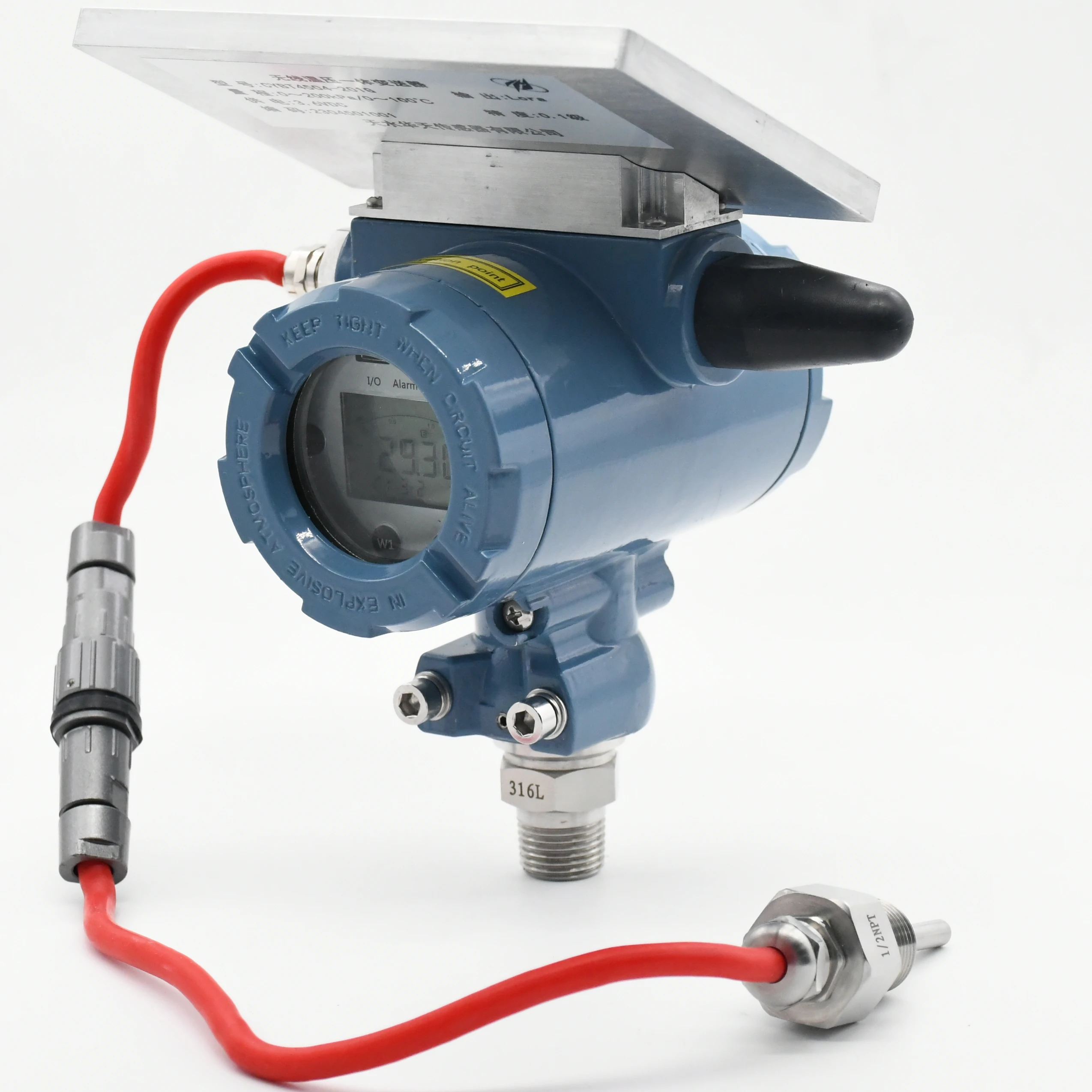 

Интегрированный индуктивный датчик давления Huatian CYBT4504, промышленный низковольтный IP66, сертификация CE/RoHS/REACH, выход 4–20 мА