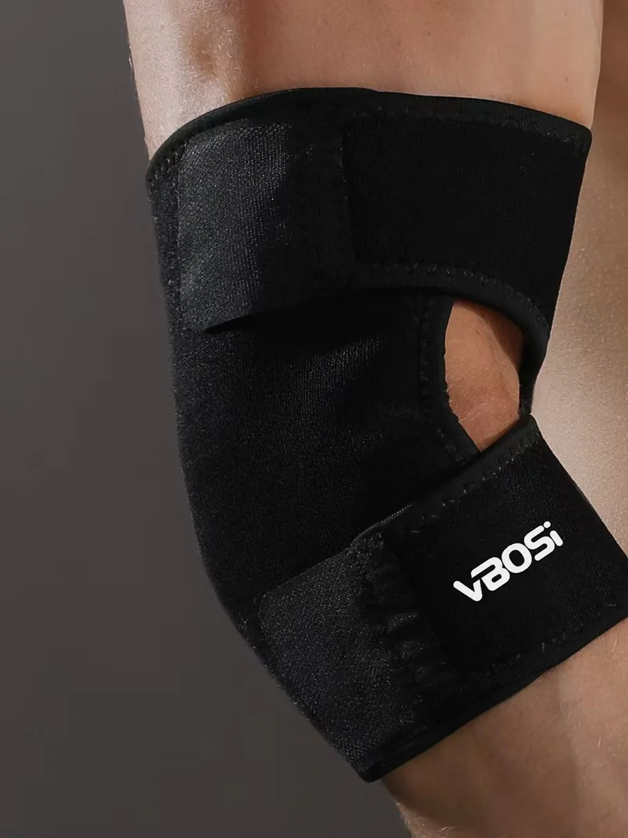 Vbosi Sports Elbow Protector Adult Athletic Outdoor Badminton Tennis Adjustable Pressure Protector view 3