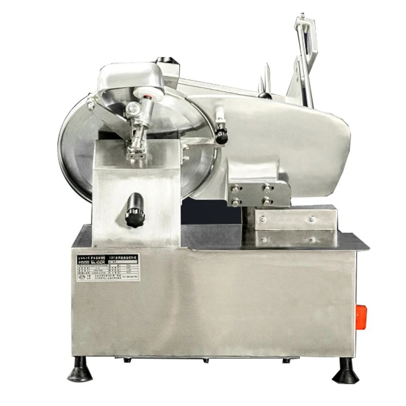 320DS Frozen Meat Shredder Slicer Beef Roll Cutting Machine Heavy  Electric Silent Commercial Auto Meat Slicer