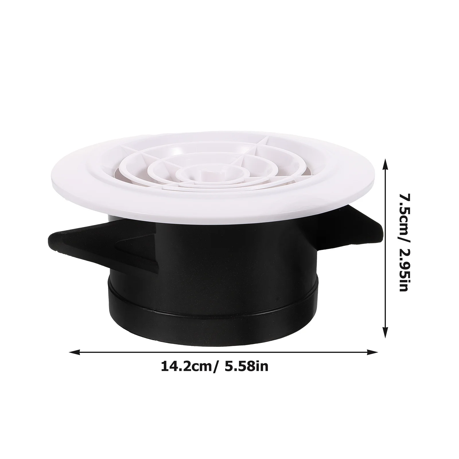 Capa de ventilação de ar ao ar livre resistente material abs ajustável parede ventilação secador exaustor capa substituição para aberturas secador casa