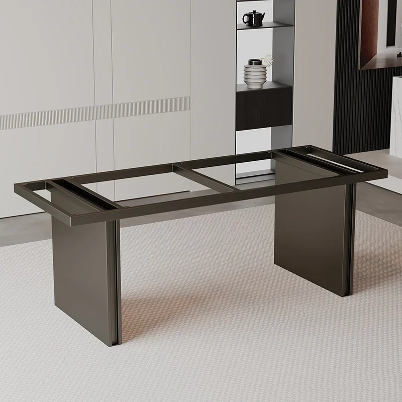 Marble table leg stand, luxury stone, stainless steel table leg, tea table base, rock slab, large slab, dining table, metal supp