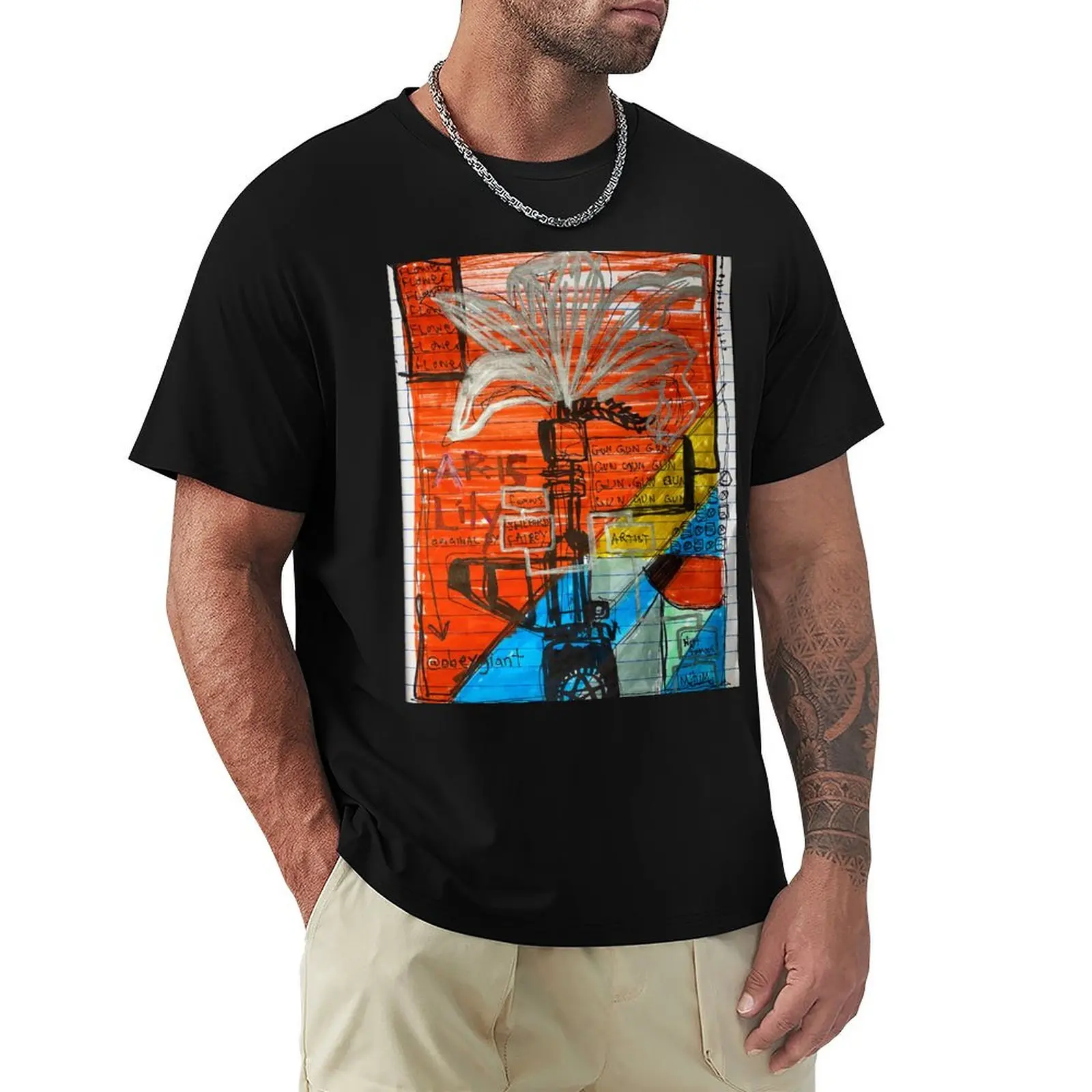 My Other Shepard Fairey Knock Off T-Shirt t shirt man cotton T-Shirt