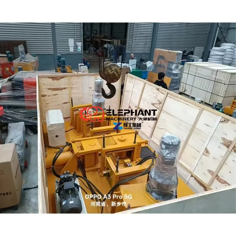 Hot Sale Stable Hydraulic Power System Tunnel Supporting Steel Arch Fabrication Machinery Steel Arch Bending Machine
