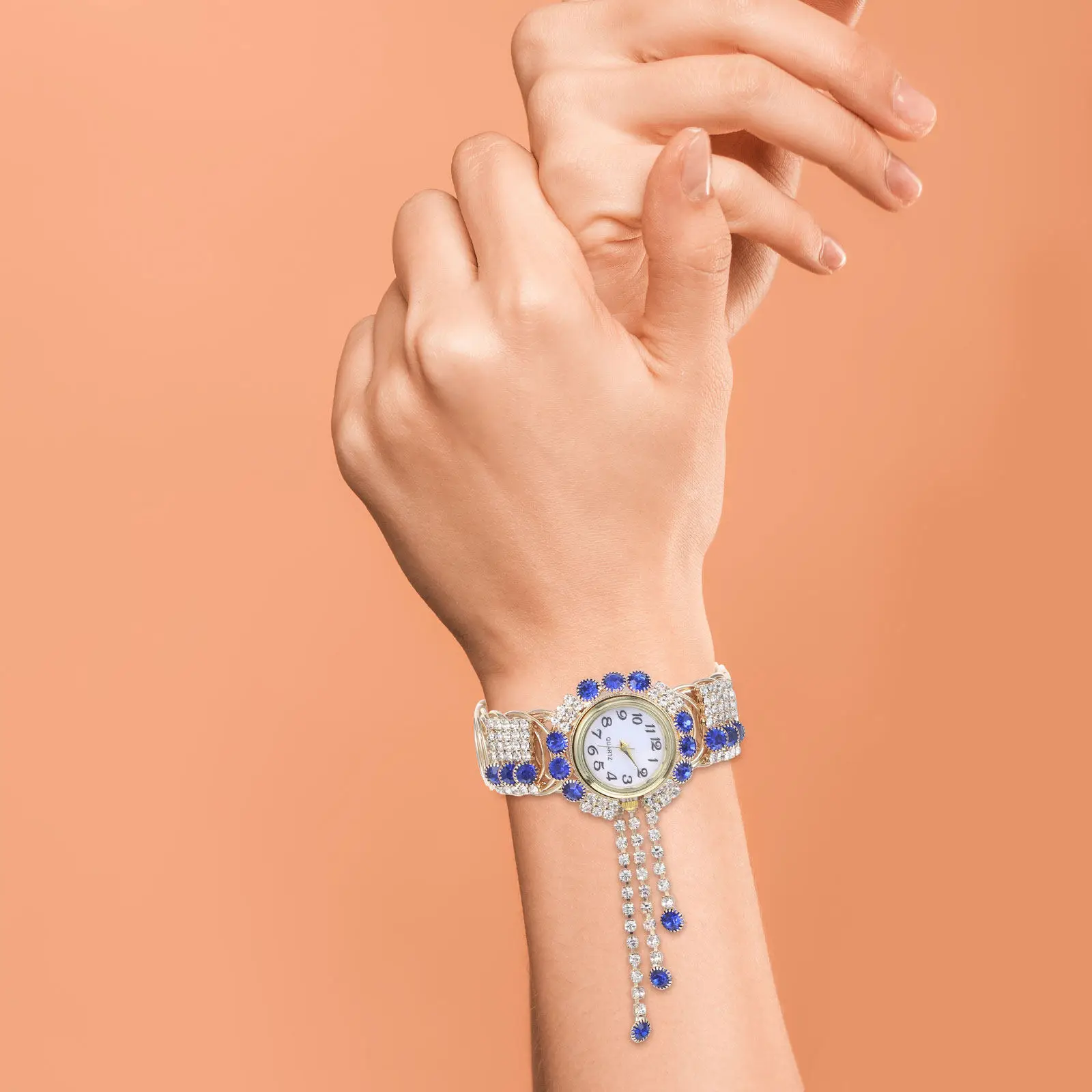 1Pcs High Quality Lady Quartz Watch Small Delicate Bracelet Wristwatch Simple Clean Dial Easy Read Time Fashion Jewelry Gift